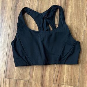Bare Activewear Women's Black Sports Bra